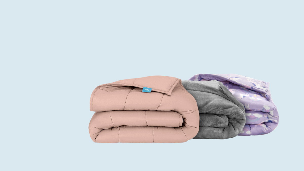 luna weighted blankets new collection 2023