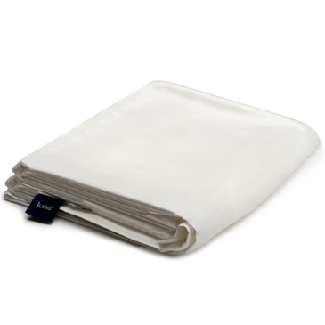 ivory Luna Luxe Cotton Weighted Blanket Cover