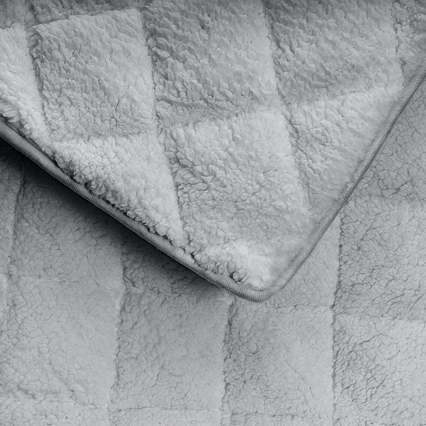 Double Sided Sherpa Weighted Blanket Luna