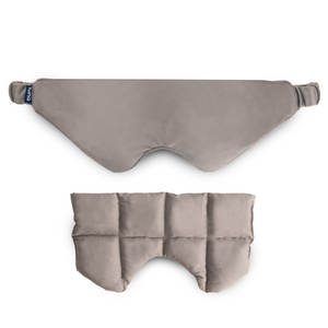 Hot/Cool Minky Fleece Weighted Eye Mask