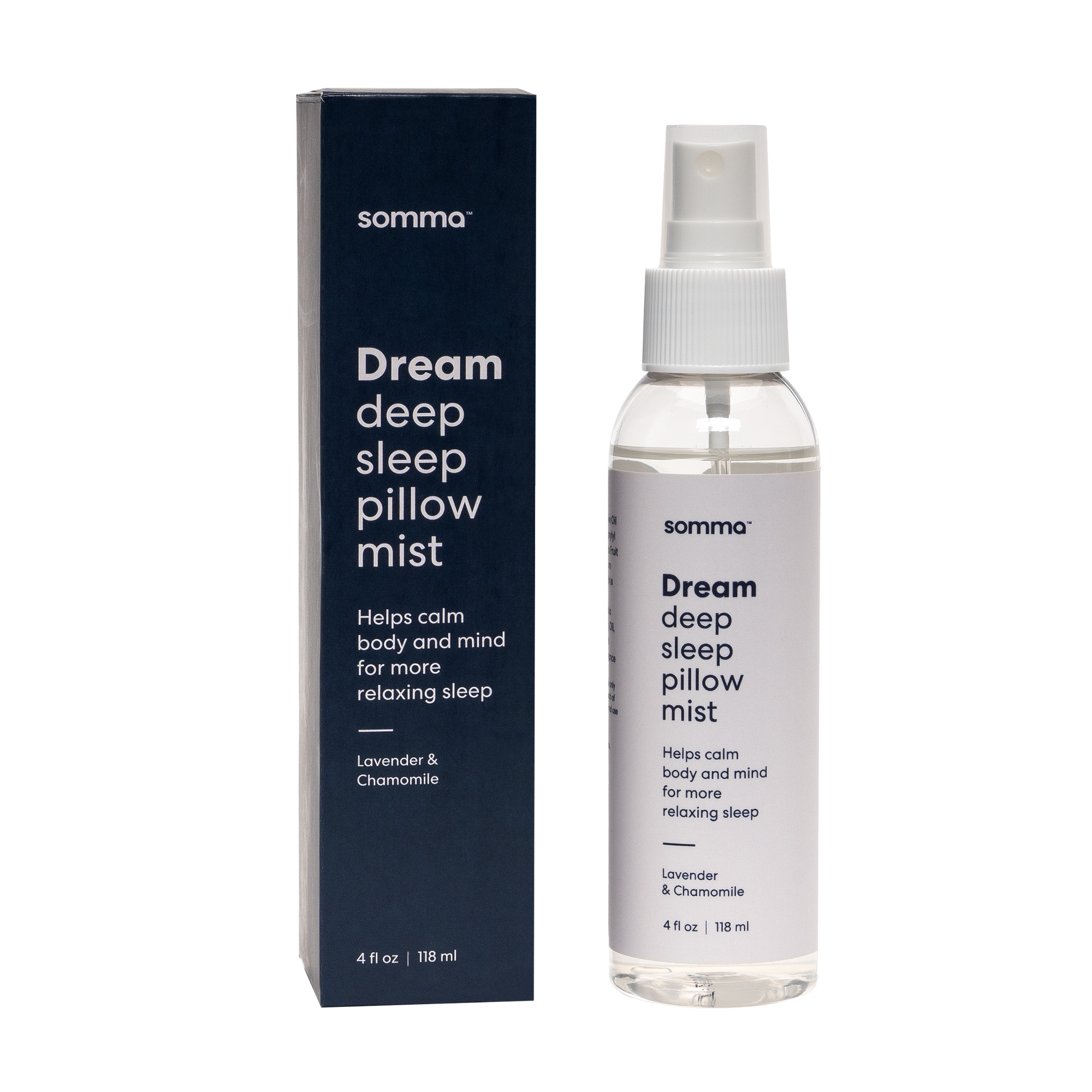 somma dream deep sleep pillow mist