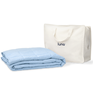 blue Luna Luxe Kids Bamboo Weighted Blanket