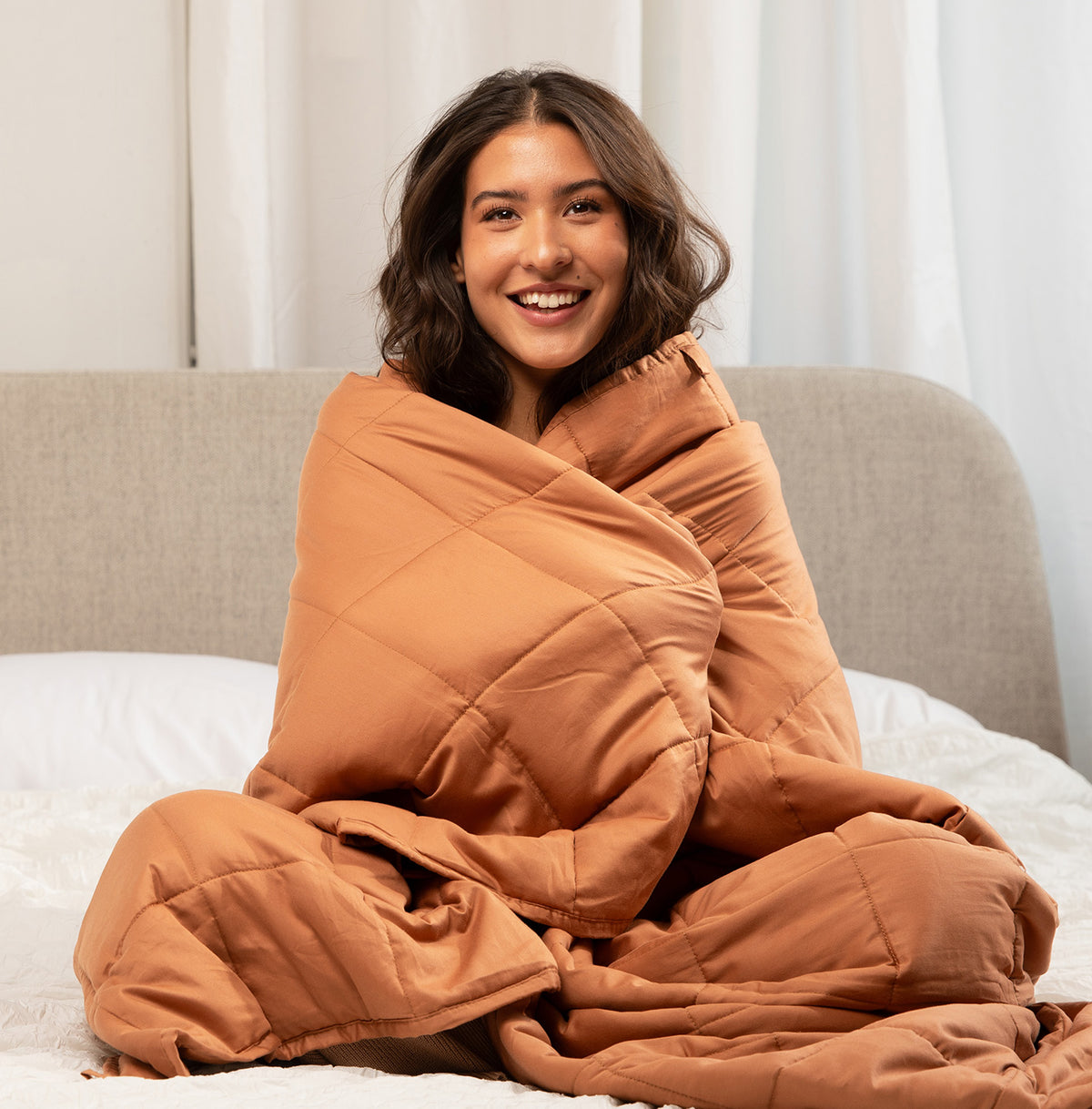 Cotton Weighted Blanket: Machine Washable