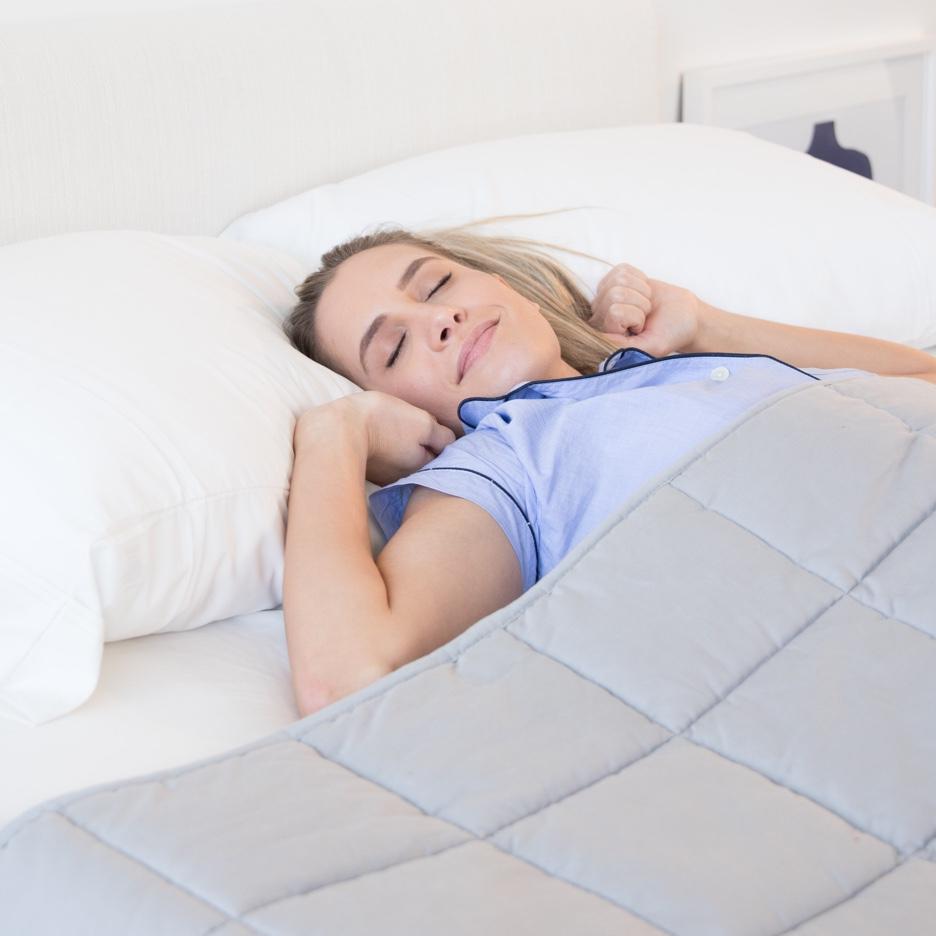 Classic Cooling Weighted Blanket and Cover Bundle Luna