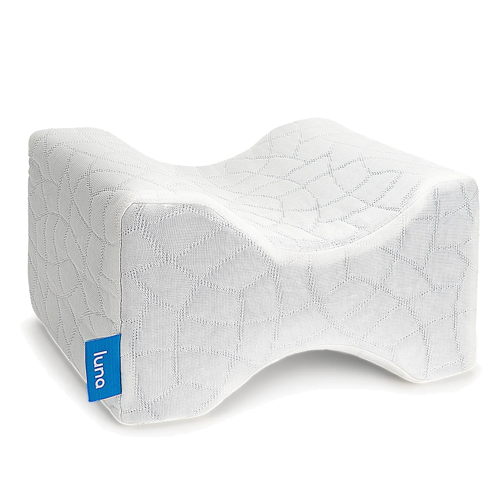 White Orthopedic Knee Pillow, For Neck Support, Size: Standard/Regular