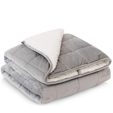 The "Dreamland Delight" Sherpa Fleece Weighted Blanket